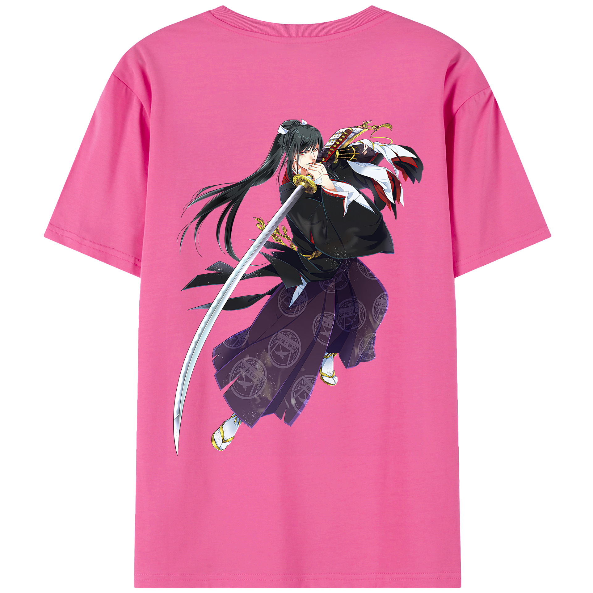 （画像用） 刀剣乱舞 Touken Ranbu レディース半袖Tシャツ(バックプリント)
